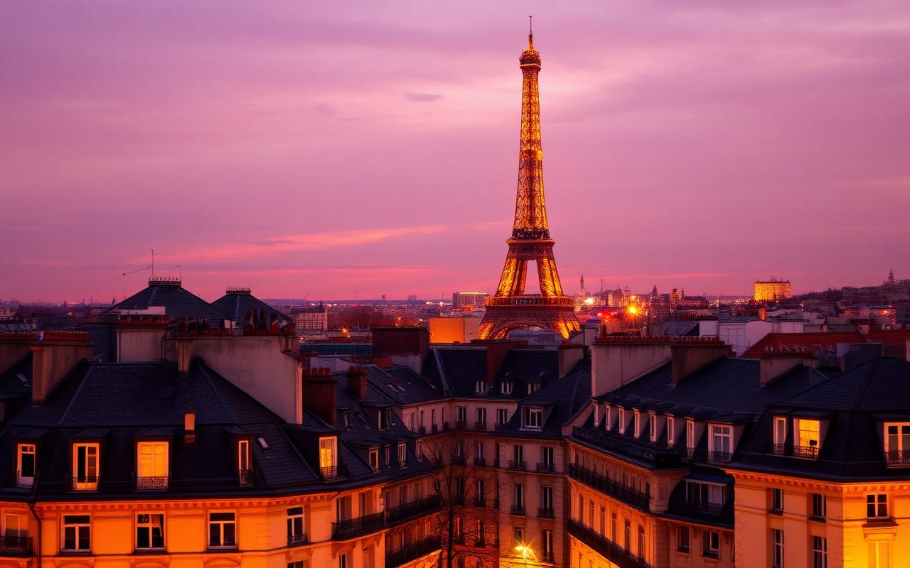 Paris skyline