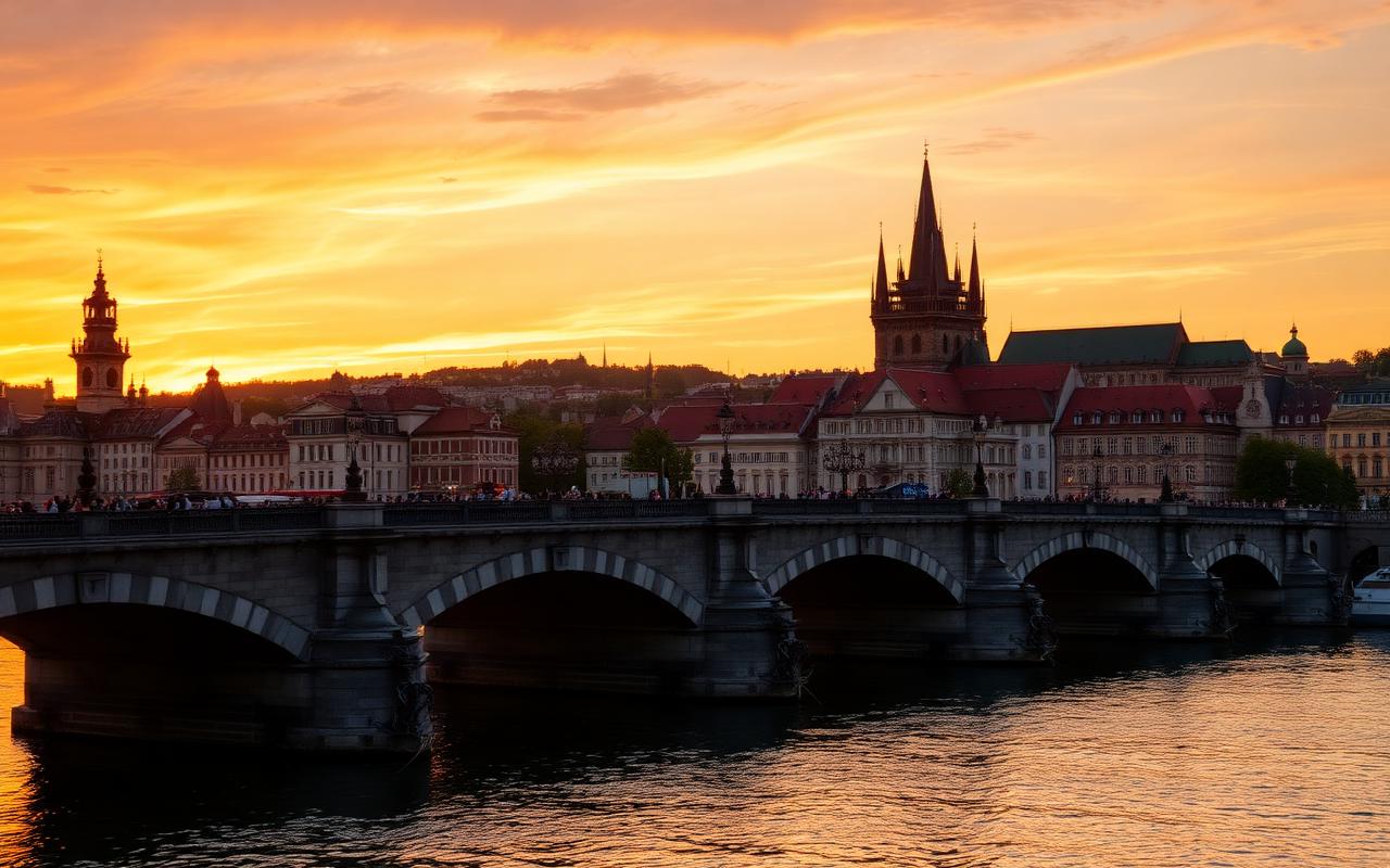 Prague skyline